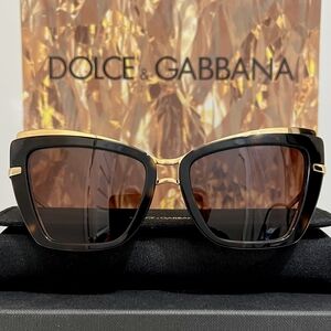 Dolce & Gabbana Sunglasses Model DG4472 Color 3217/13 Tortoise and Gold
